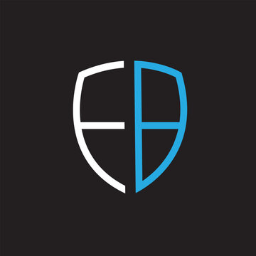 EB letter logo design
