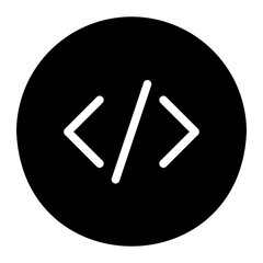 slash glyph icon
