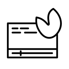 Page Web Performance Outline Icon