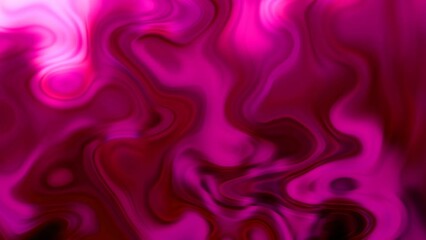 Wall Mural - Abstract pattern shape moving shiny liquid . Seamless wavy dynamic smooth creative texture liquid
