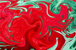 fondo de color rojo y verde de navidad