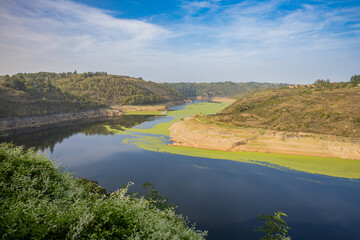 Canvas Print - Vue sur la Loire depuis le village de Saint-Jean-Saint-Maurice-sur-Loire