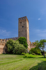 Poster - Ancient walls of Montagnana, Padova province, Veneto, Italy