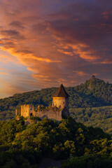 Poster - Somoska castle on Slovakia Hungarian border