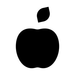 Wall Mural - Solid Apple icon