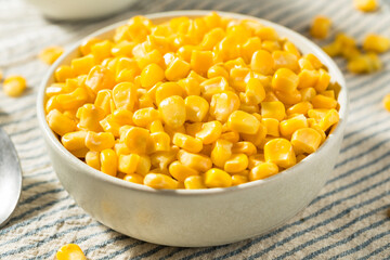 Sticker - Hot Steamed Organic Yellow Corn Kernals