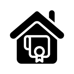 Wall Mural - Solid House Agreement icon