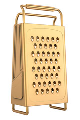 Poster - Grater, Shredder. 3D rendering isolated on transparent background