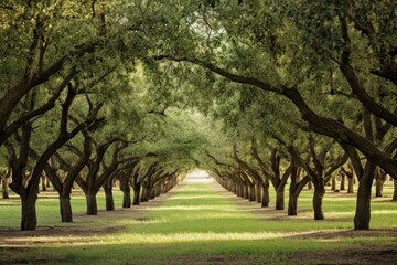 Walnut trees landscapes