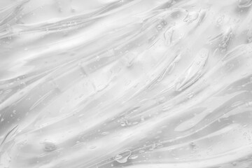 Transparent clear liquid serum gel cosmetic texture background