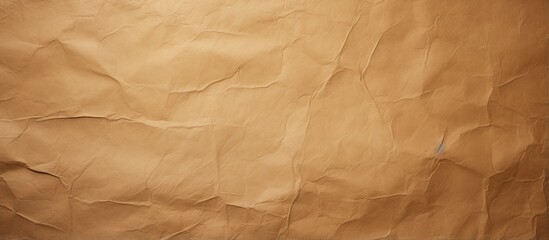 Poster - Texture of crumpled vintage paper isolated pastel background Copy space