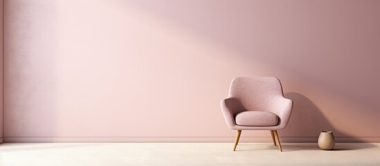 Aufkleber - copy space image on isolated background carpet for interior decoration rendered in CGI