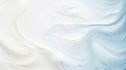 Creamy light blue texture with soft waves