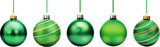 Fototapeta  - Christmas Balls Transparent Background PNG Clipart