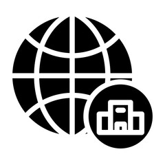 Poster - Solid Globe Hotel icon