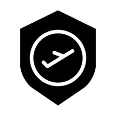 Poster - Solid Flight shield icon