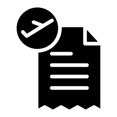 Sticker - Solid Flight Report icon