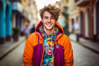 © Concept Photo Studio - Jeune homme souriant dans la rue