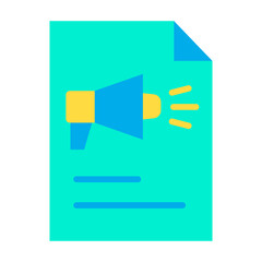 Sticker - Flat Documents icon