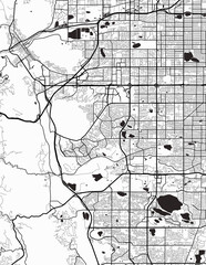 Wall Mural - Lakewood Colorado City Map 