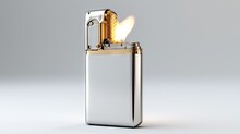  A Lighter With A Flame Coming Out Of The Top Of It.  Generative Ai