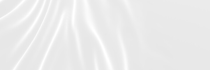 Wall Mural - Abstract white cloth background.