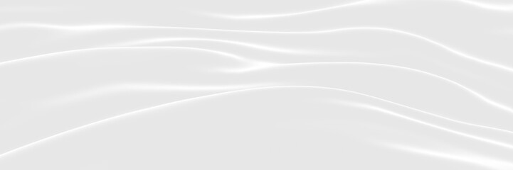 Wall Mural - Abstract white cloth background.