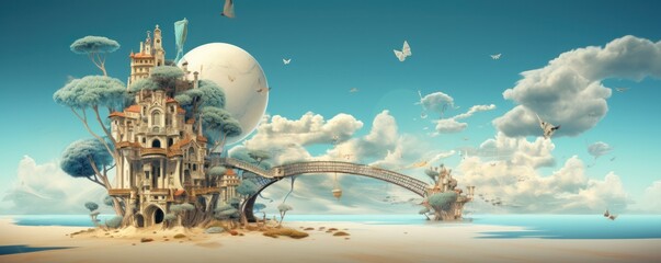 Wall Mural - Abstract banner background for website page header
