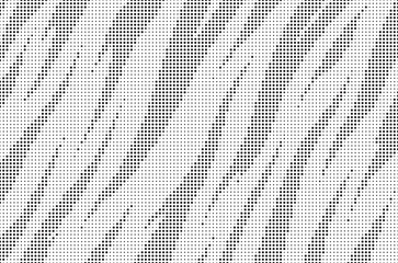 Fototapete - Halftone stripe dot pattern background. Abstract zebra stripe halftone background. Camouflage dot texture. Dotted vector illustration.