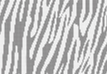 Aufkleber - Halftone stripe dot pattern texture. Abstract halftone background. Camouflage dot texture. Dotted vector illustration.