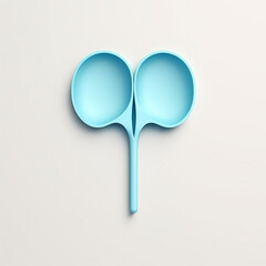 Poster - A clean, minimalist representation of a kidney, showcasing its basic form and structure.