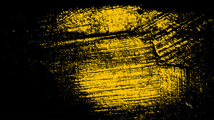 Wall Mural - Black and yellow grunge rough distress abstract texture old retro vintage style effect background wallpaper 