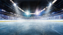  Hockey Ice Rink Sport Arena Empty Field - Stadium