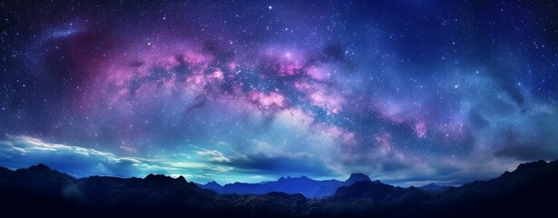 Night sky, generative AI