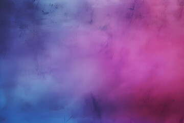 Wall Mural - Slate Blue, Dark Orchid and Very Dark Magenta Colored Vintage Abstract Painted Background With Space for Text or Image. Can Be Used as Horizontal Header or Banner Orientation.