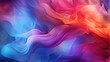 Futuristic abstract design multi colored wave pattern flowing. Generative Ai
