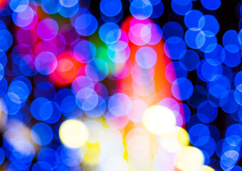 Wall Mural - Bokeh background