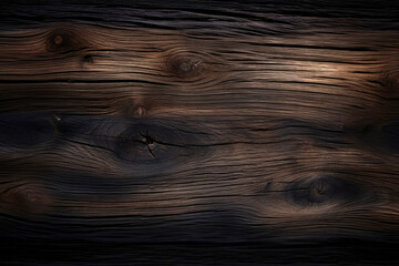 Wall Mural - texture of dark hard wood