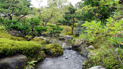 Sticker - Kenrokuen Gardens, Kanazawa, Ishikawa, Honshu Island, Japan