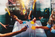 © alphaspirit - Businessmen working together to build a puzzle as teamwork, partnership and integration concept