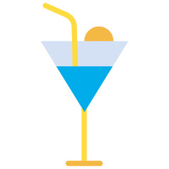 Sticker - Flat Cocktail icon