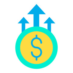 Poster - Flat Dollar Growth icon