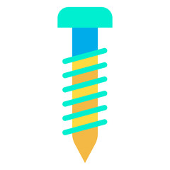 Sticker - Flat Screw icon