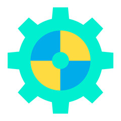 Sticker - Flat contrast icon