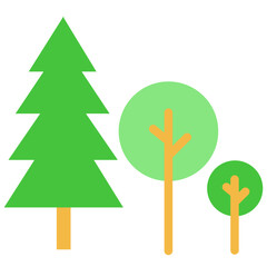 Poster - Flat Tree icon