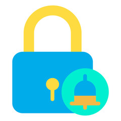 Poster - Flat Lock icon