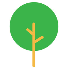 Poster - Flat Tree icon