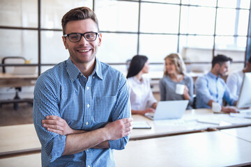 Poster - Business people working