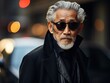 © Lena - Portrait of a Japanese Stylish Elderly Man