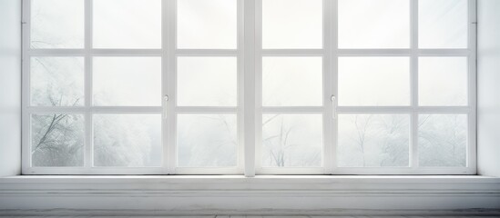 Canvas Print - Textured background with blurred white window